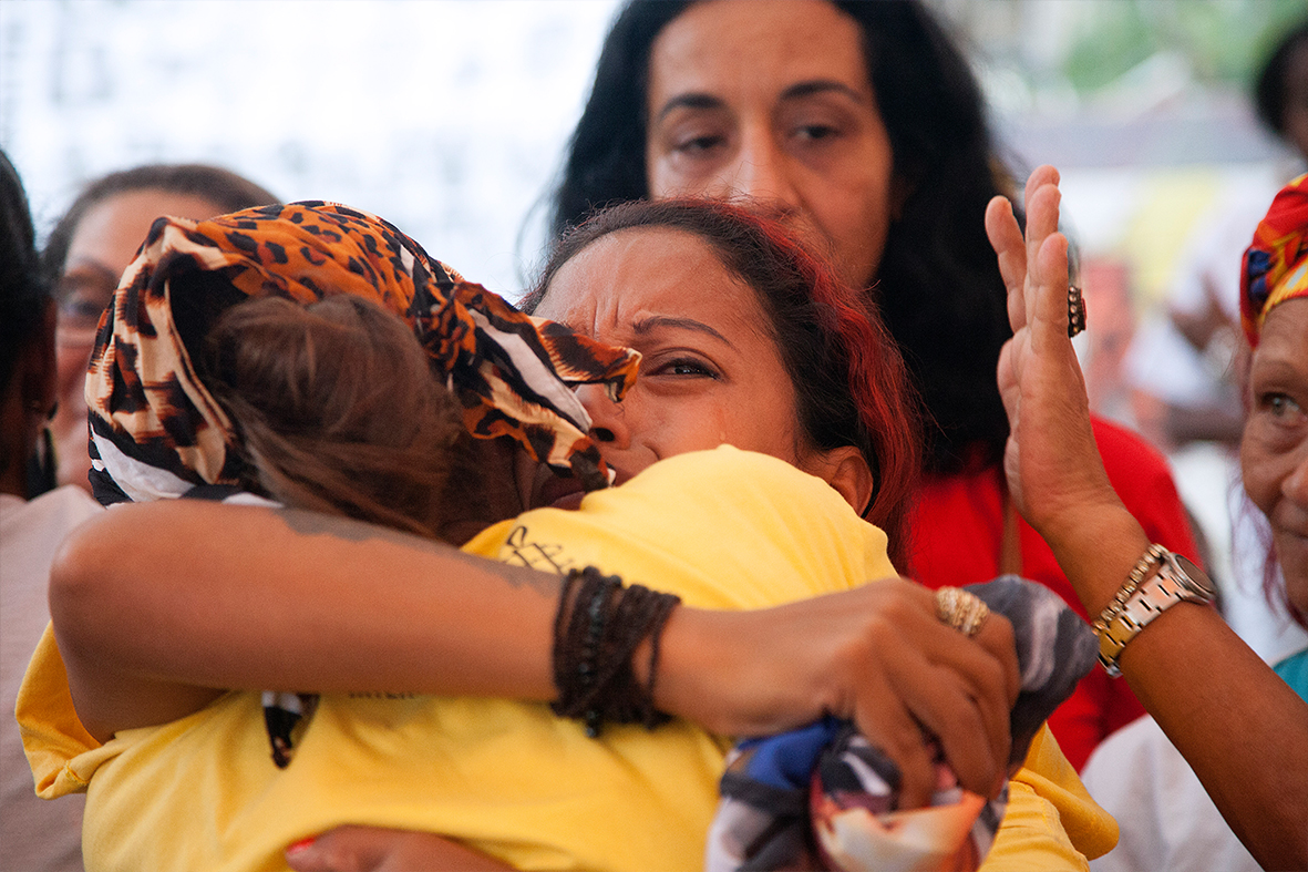 2° Encontro Nacional de Mães vítimas do Estado na favela de Manguinhos, Rio de Janeiro - 2017