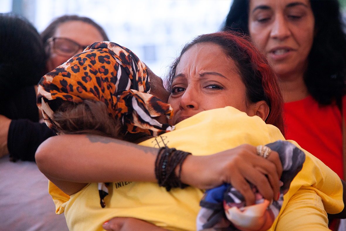 2° Encontro Nacional de Mães vítimas do Estado na favela de Manguinhos, Rio de Janeiro - 2017